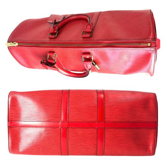 Louis Vuitton Vintage Epi Keepall 45 Bag - Picture 4 of 6